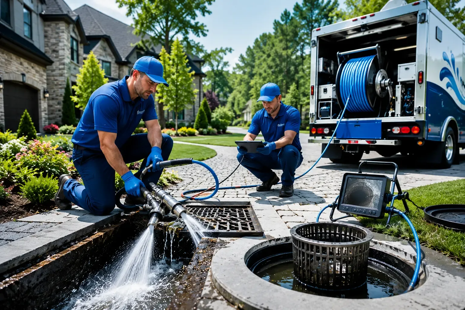 Local outdoor drain cleaning professionals in Clayville, RI